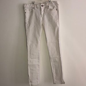 Free People off white jeans 25